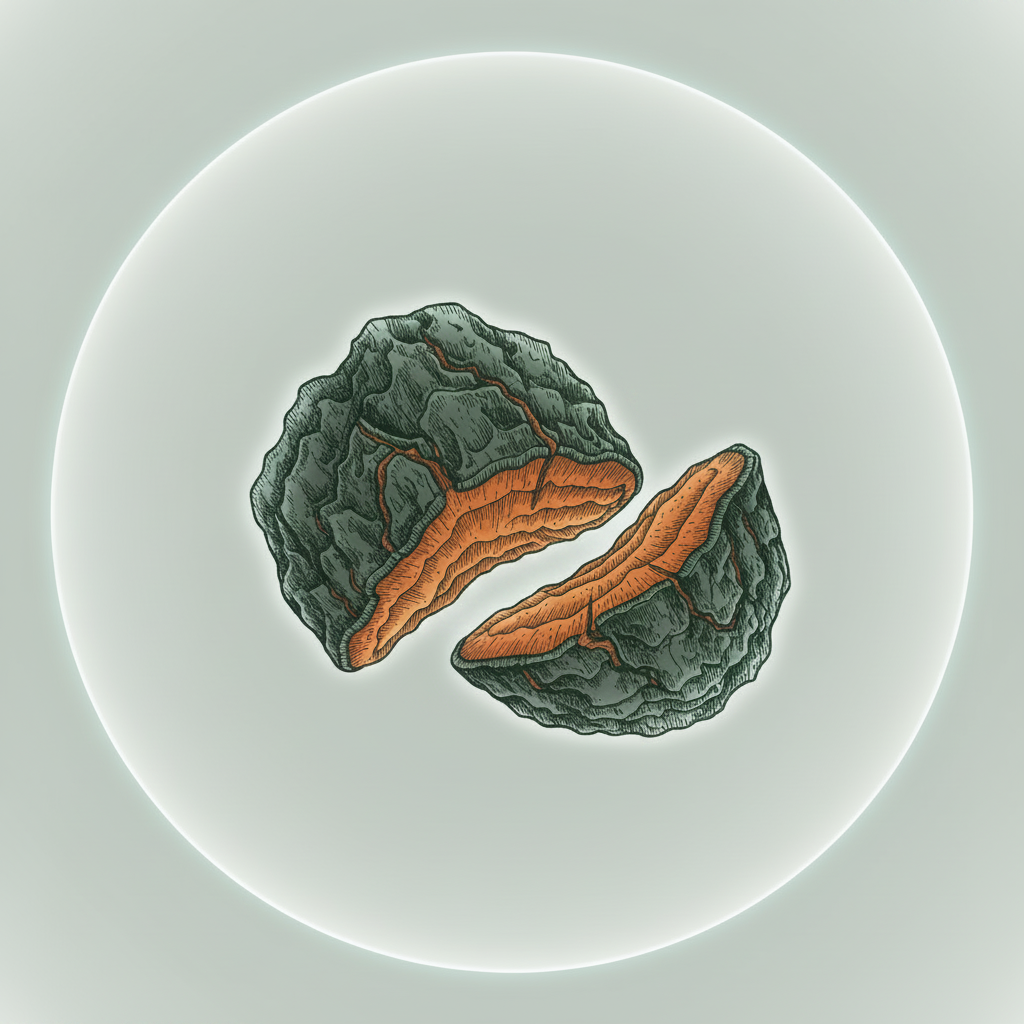 Chaga Botanical Illustration