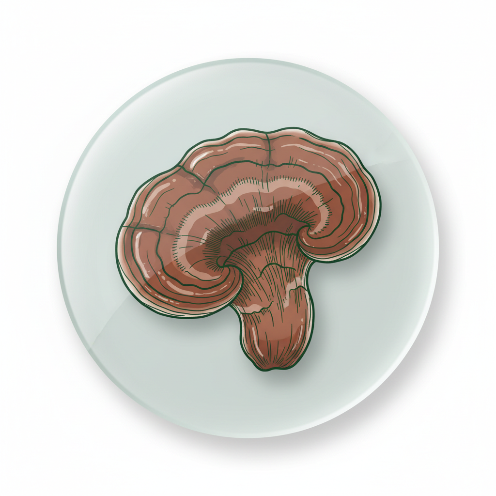 Reishi Botanical Illustration